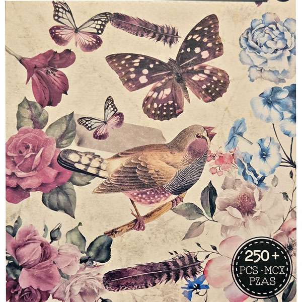 Bird Flower Butterfly Die-Cuts