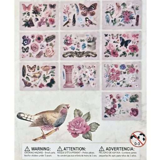 Bird Flower Butterfly Die-Cuts