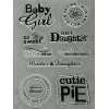 Clear Stamps Baby Girl