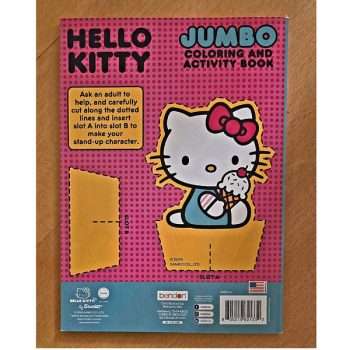 Jumbo Activity and Colouring Book Hello Kitty