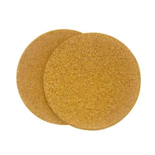 Round Cork Coaster Duo