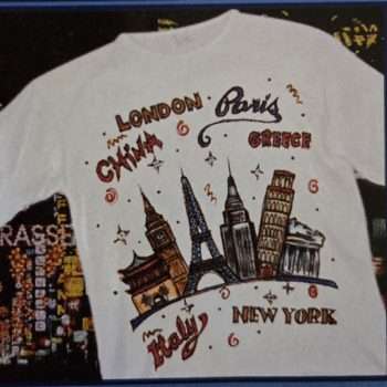 Trichem Vintage Around the World Transfer
