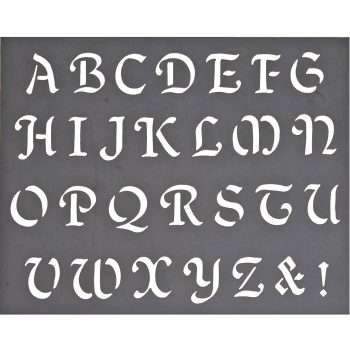 Trichem Carefree Calligraphy Stencil