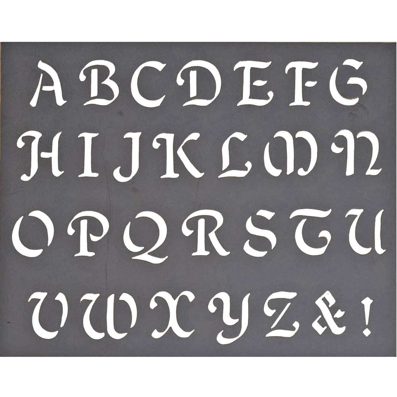 Trichem Carefree Calligraphy Stencil