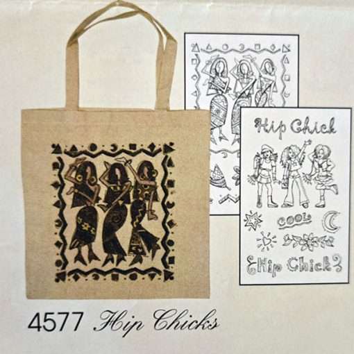Trichem Hip Chicks Transfer 4577