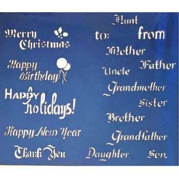 Trichem Holiday Words Stemco;