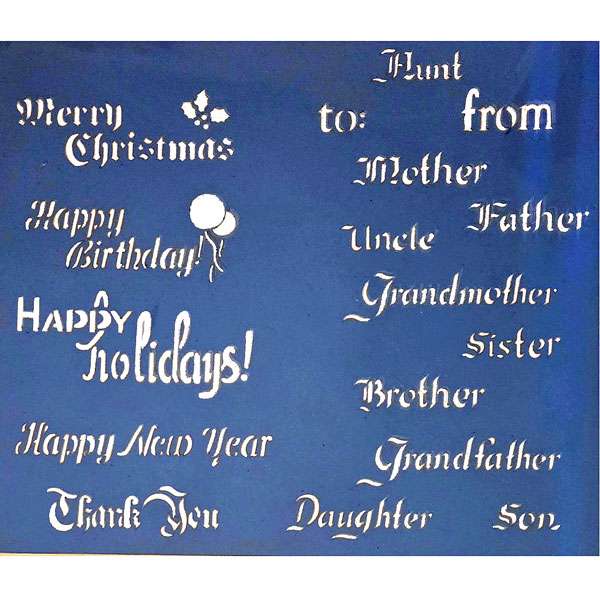 Trichem Holiday Words Stemco;