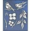 Trichem Springtime Birds Stencil