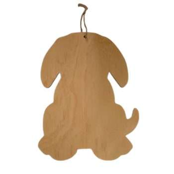 Wood Dog Shape