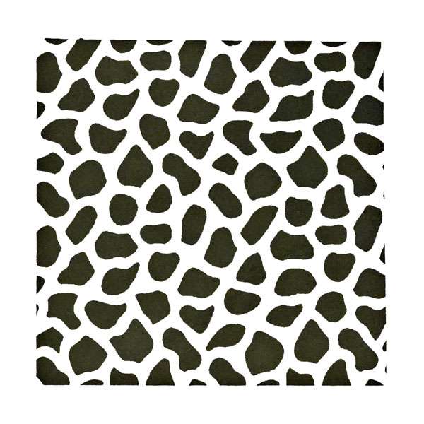 trichem Metallic Leopard Stencil