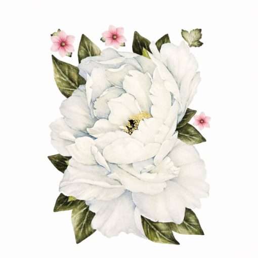 Jumbo Peony Flower Stickers 2nd Page