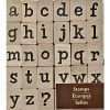Lowercase Alphabet Stamps Set