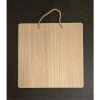 Square Natural Wood Plaque