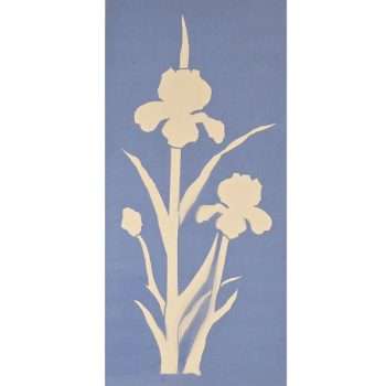 Trichem Iris Stencil Design