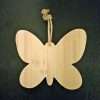 Wood Butterfly Shape