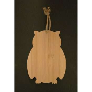 Wood Owl Shape