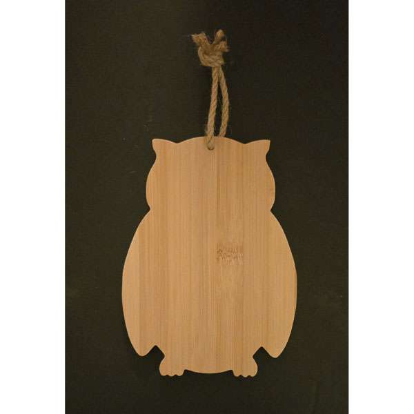 Wood Owl Shape