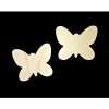 Wooden Butterfly Shape Duo