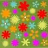 Assorted Flowers Stencil