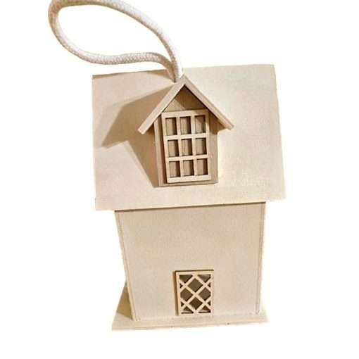 Wooden House with Dormer