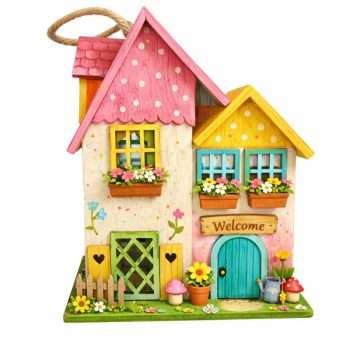 Decorated Wooden House