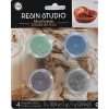 Mica Powder Pots Set Blue