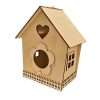 Pretty Wooden Birdhouse