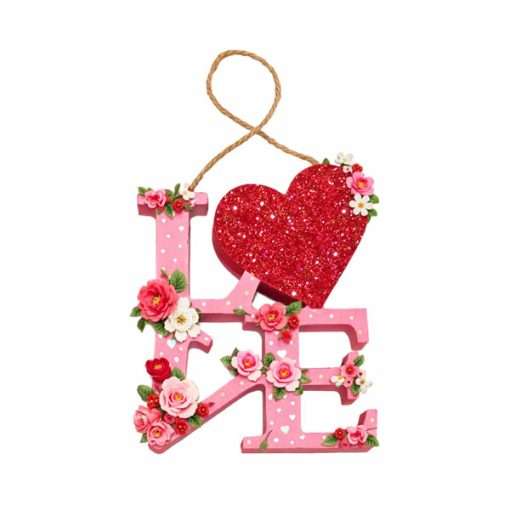 Valentine Sign Decorated