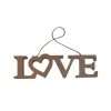 Wood LOVE Sign