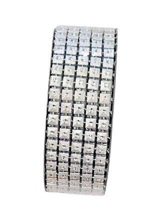 Rhinestone Bling Mesh Roll