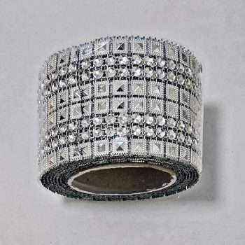 Flower Rhinestone Bling on a Roll