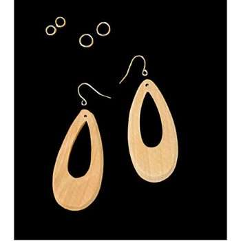 Dangling Wooden Earrings Kit