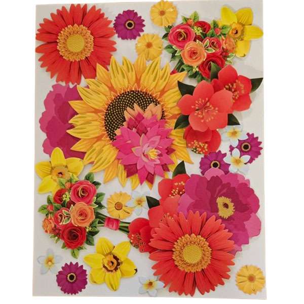 Die-Cut Paper Flowers