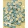 Felt Blue-White Daisies