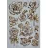 Metallic Roses Sticker Sheet