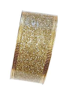 Gold Sparkly Ribbon Roll