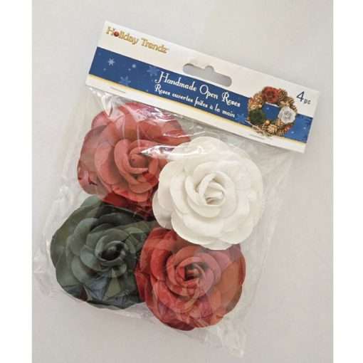 Handmade Open Roses
