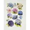 Hydrangea Flower Sticker Sheet