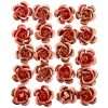 Pink Metal Roses Stickers