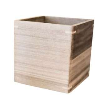 Decorated Wooden Container