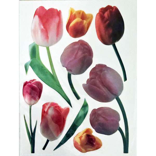 Tulip Flower Sticker Sheet