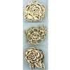 Wooden Roses Embellishments