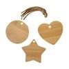 DIY Wooden Shapes Trio