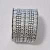 Flower Rhinestone Bling Roll