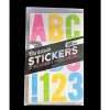 Alphabet Neon Cardstock Stickers