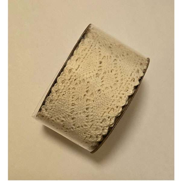 Beige Crochet Lace Ribbon