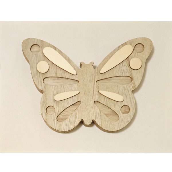 Butterfly Shape to Paint and Decorate