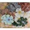 Fabric Faux Cosmos Flowers