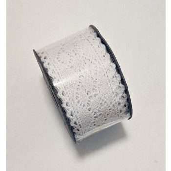 White Lace Crochet Ribbon