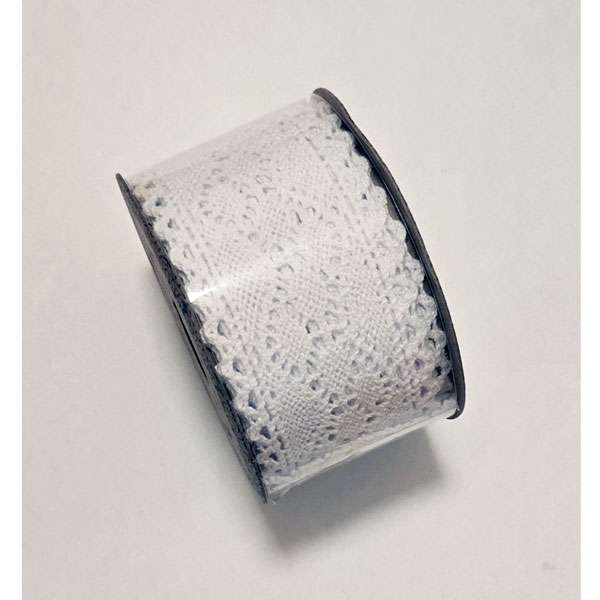 White Lace Crochet Ribbon